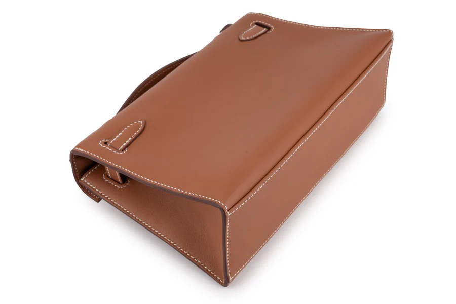 hermès mini kelly pochette swift gold ghw