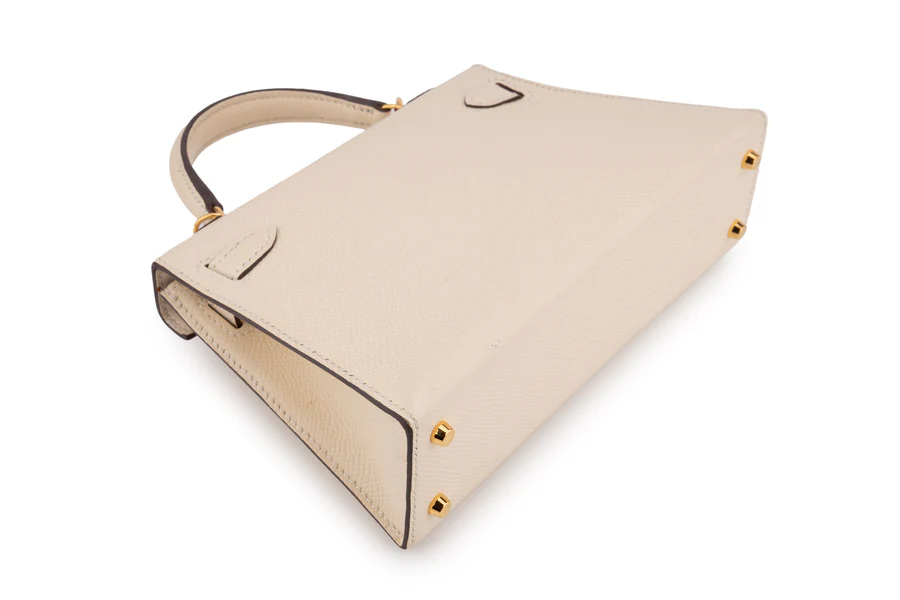 Hermès Mini Kelly Epsom Nata GHW - Image 13