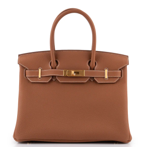 Hermès Birkin 30 Togo Gold BGHW