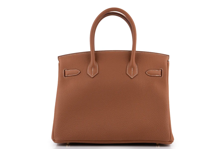 Hermès Birkin 30 Togo Gold BGHW - Image 4