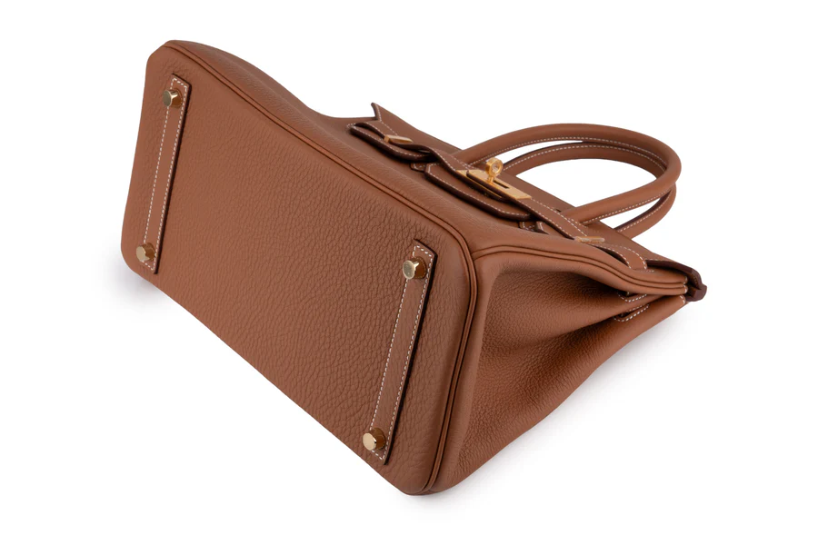 Hermès Birkin 30 Togo Gold BGHW - Image 7