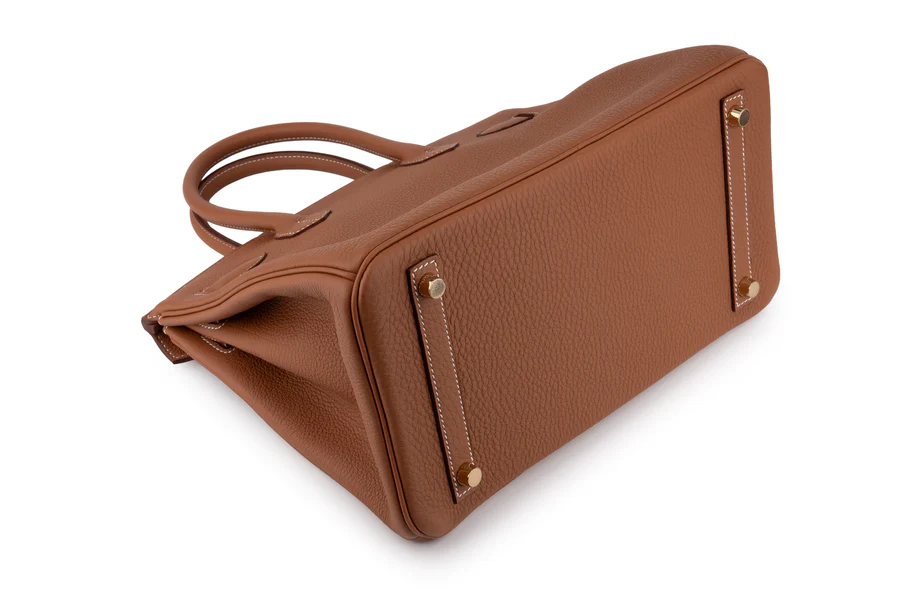 Hermès Birkin 30 Togo Gold BGHW - Image 10