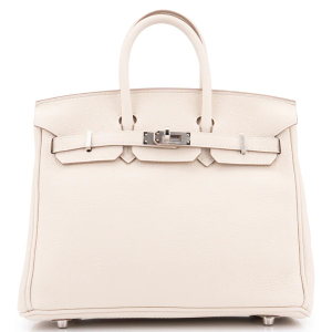 Hermès Birkin 25 Togo Craie PHW