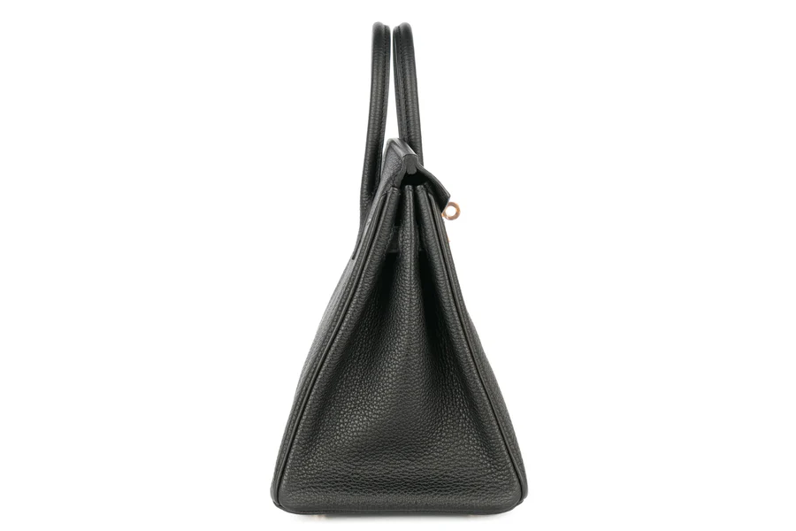 Hermès Birkin 25 Togo Noir RGHW - Image 4