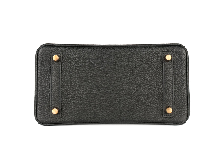 Hermès Birkin 25 Togo Noir RGHW - Image 5