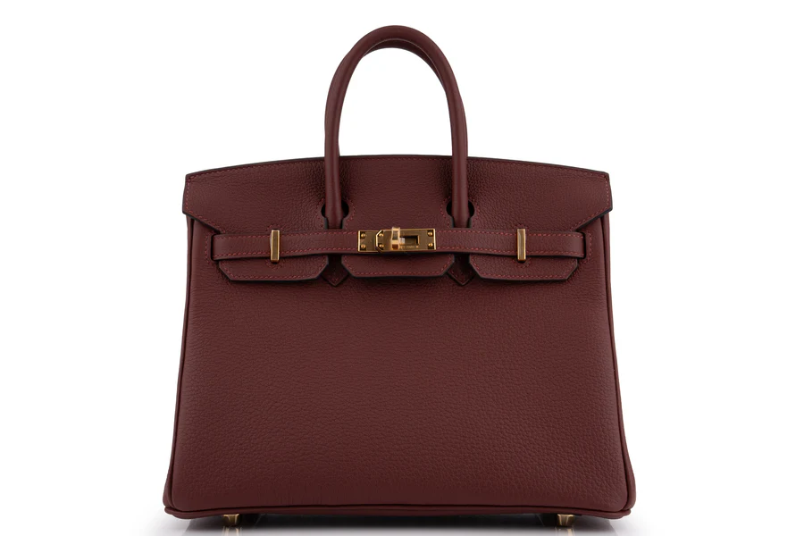 Hermès Birkin 25 Togo Rouge H GHW