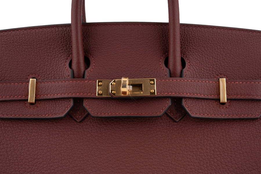 Hermès Birkin 25 Togo Rouge H GHW - Image 7