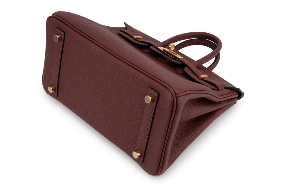 Hermès Birkin 25 Togo Rouge H GHW - Image 8