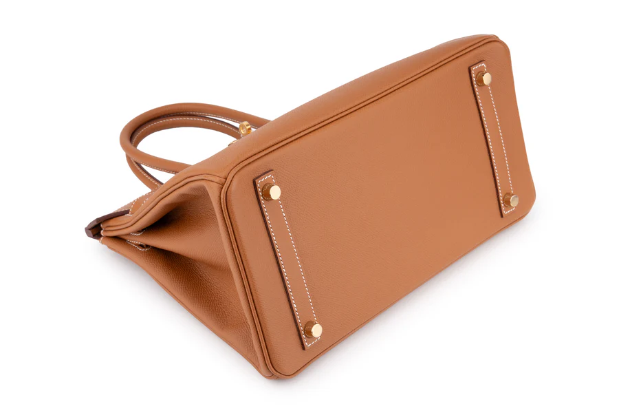 Hermès Birkin 30 Epsom Gold GHW - Image 9