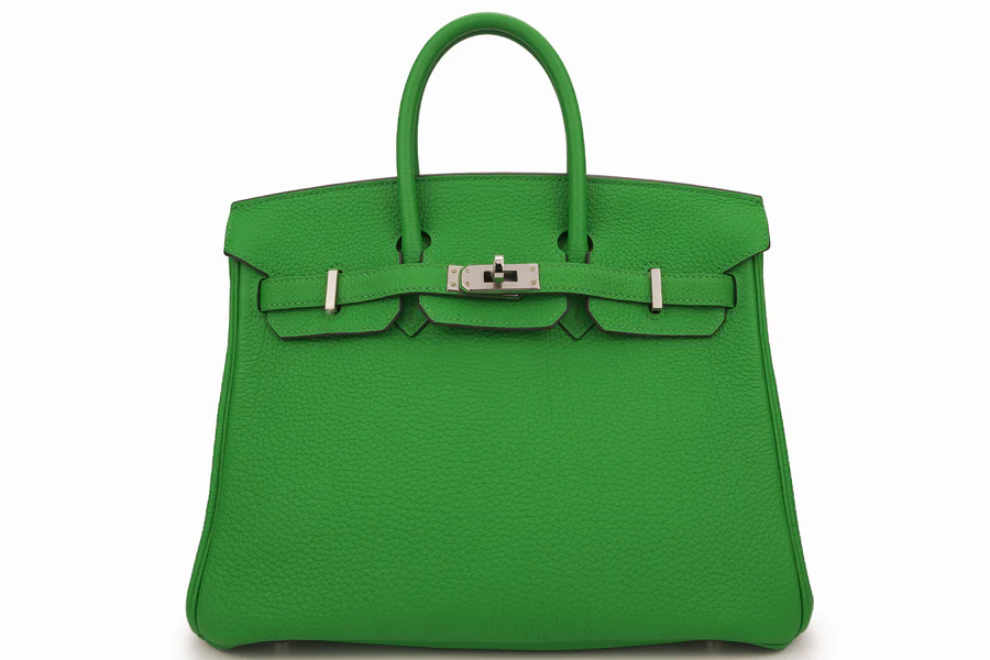 Hermès Birkin 25 Togo Bamboo Verso/Caramel PHW