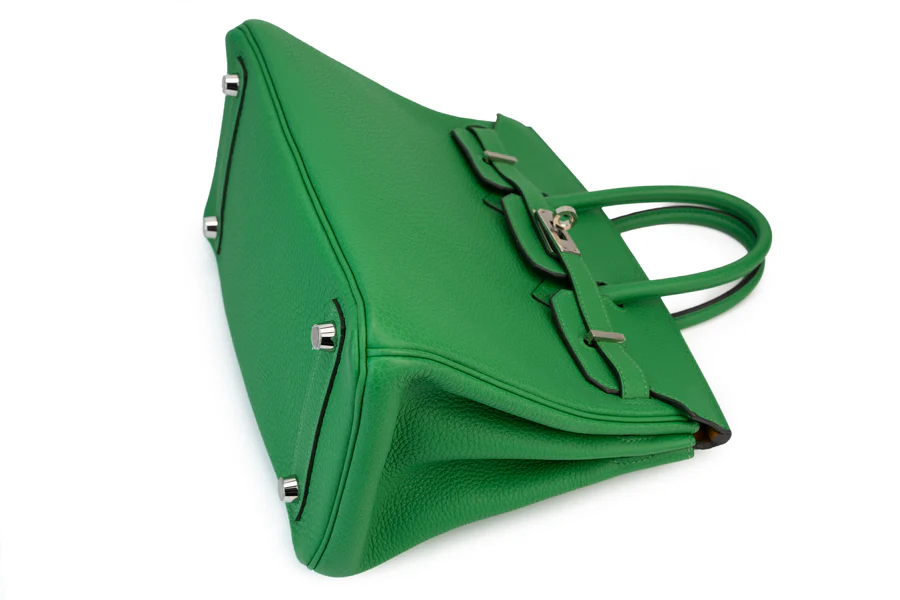 Hermès Birkin 25 Togo Bamboo Verso/Caramel PHW - Image 8