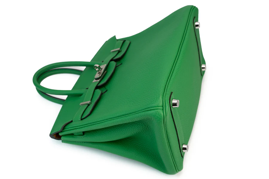 Hermès Birkin 25 Togo Bamboo Verso/Caramel PHW - Image 9