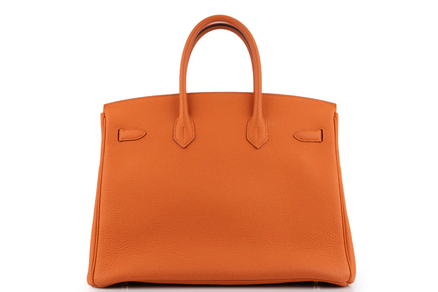 Hermès Birkin 35 Togo Orange H PHW - Image 4