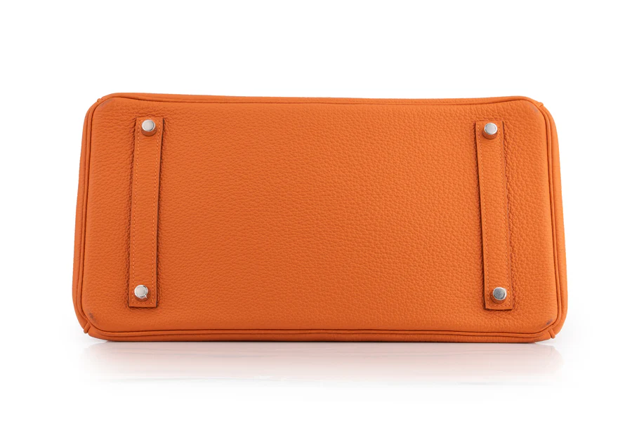 Hermès Birkin 35 Togo Orange H PHW - Image 5