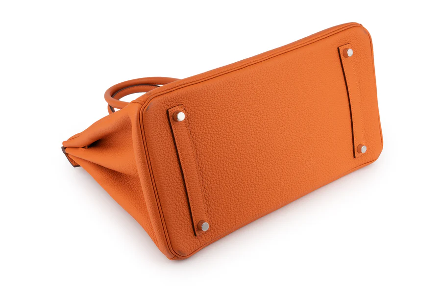 Hermès Birkin 35 Togo Orange H PHW - Image 12