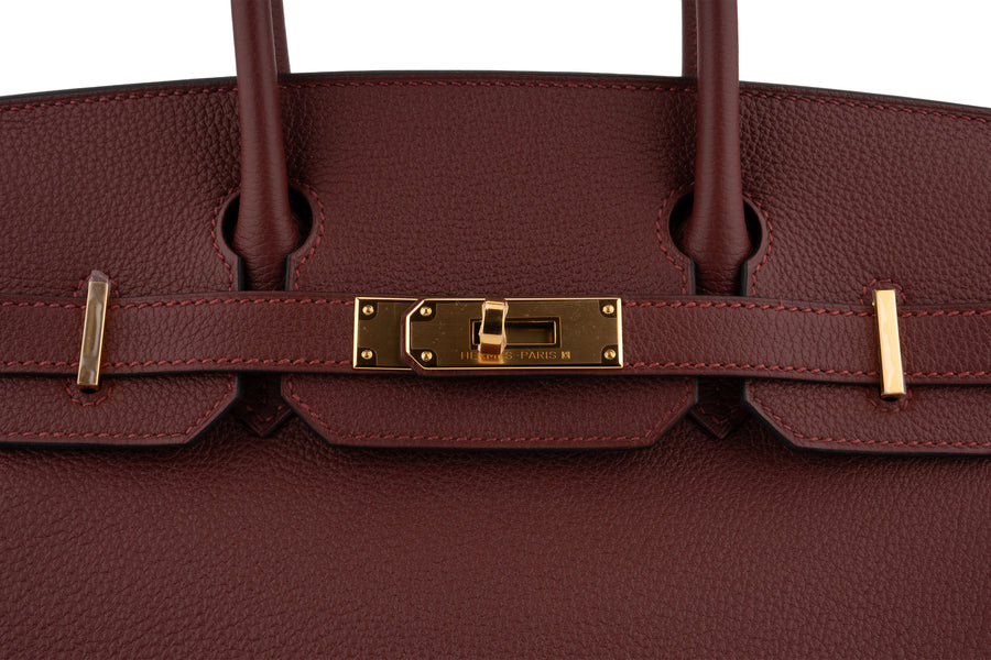 Hermès Birkin 30 Togo Rouge H GHW - Image 7