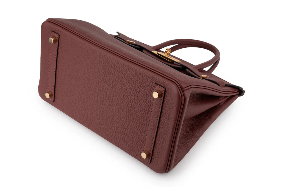 Hermès Birkin 30 Togo Rouge H GHW - Image 8