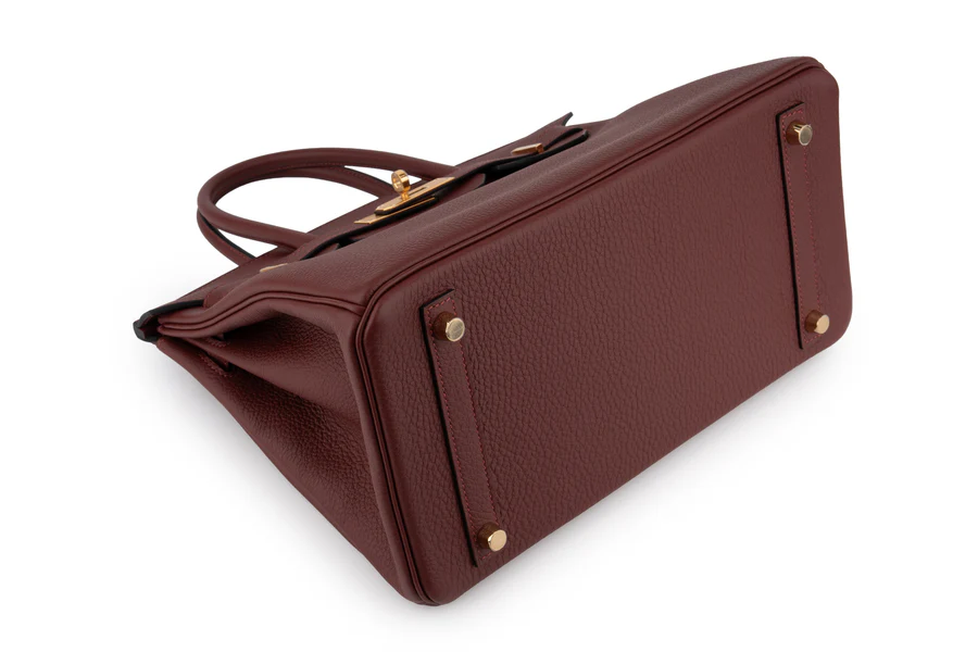 Hermès Birkin 30 Togo Rouge H GHW - Image 9