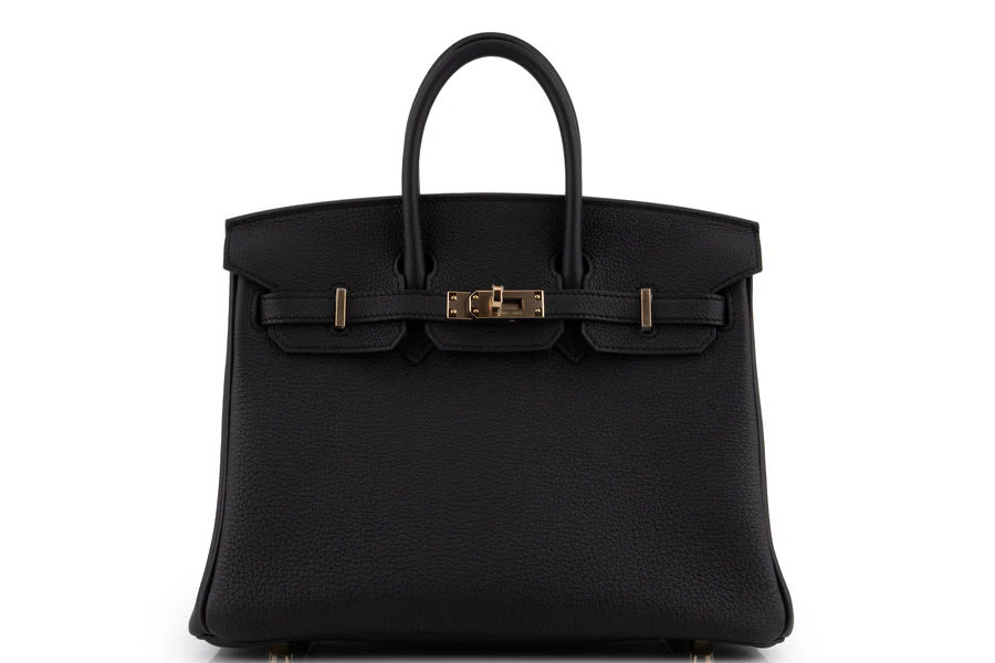 Hermès Birkin 25 Togo Noir PBHW