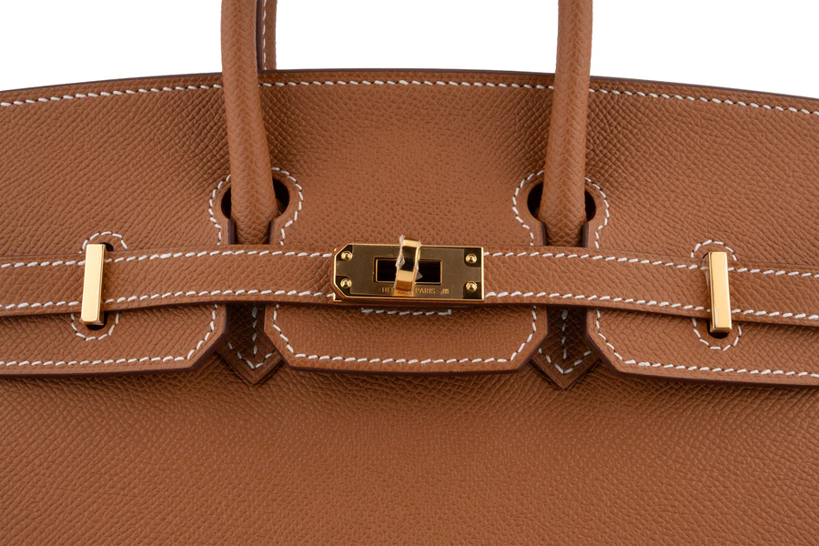 Hermès Birkin 25 Epsom Gold GHW - Image 7