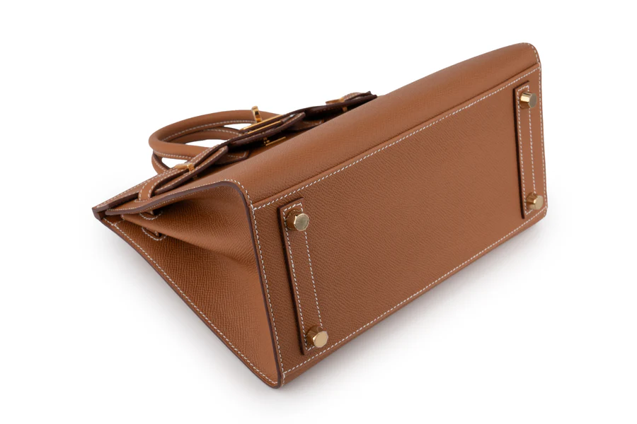 Hermès Birkin 25 Epsom Gold GHW - Image 9