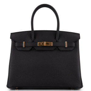 Hermès Birkin 30 Togo Noir GHW