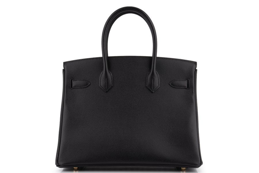 Hermès Birkin 30 Epsom Noir GHW - Image 4