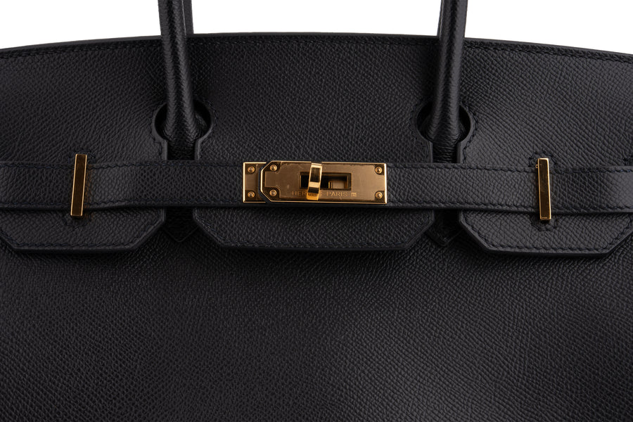 Hermès Birkin 30 Epsom Noir GHW - Image 7