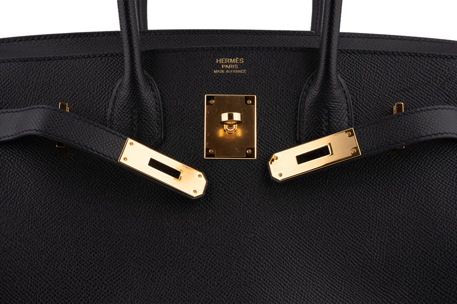 Hermès Birkin 30 Epsom Noir GHW - Image 8