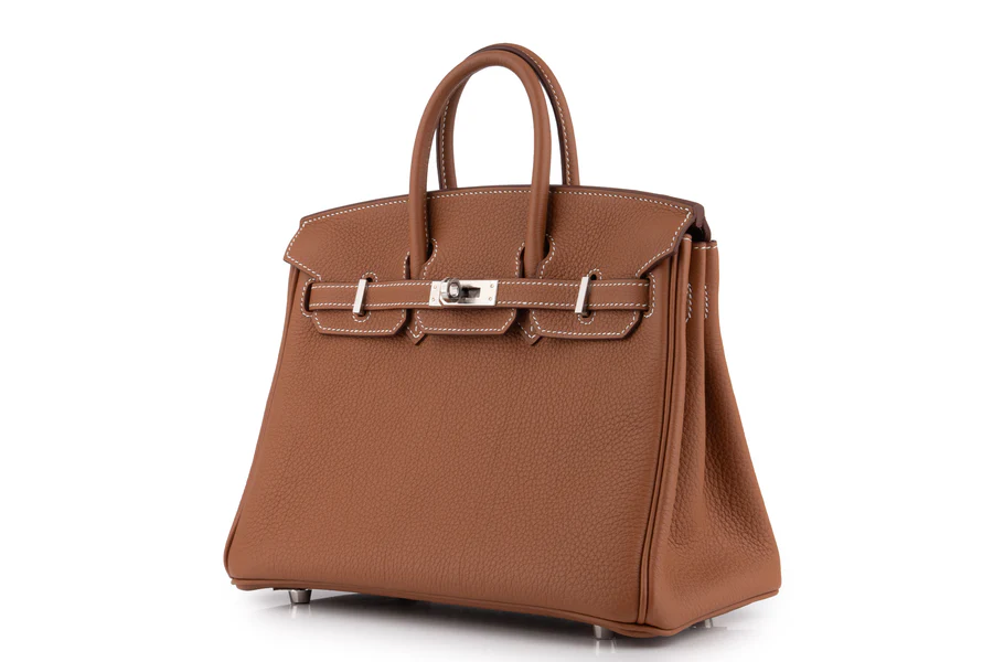 Hermès Birkin 25 Togo Gold PHW - Image 2