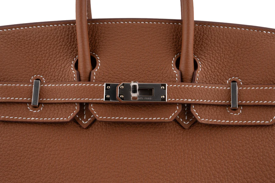 Hermès Birkin 25 Togo Gold PHW - Image 5