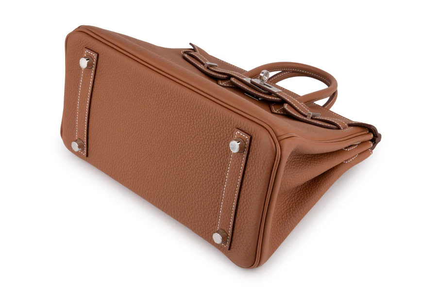 Hermès Birkin 25 Togo Gold PHW - Image 6