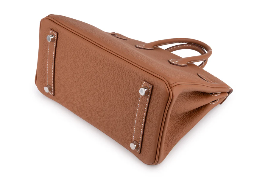 Hermès Birkin 25 Togo Gold PHW - Image 10