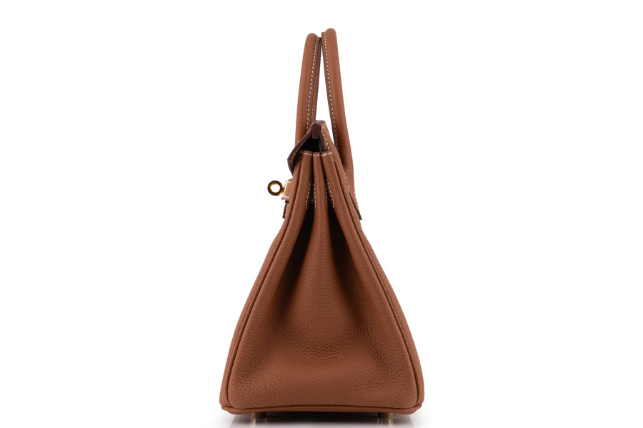 Hermès Birkin 25 Togo Gold GHW - Image 3