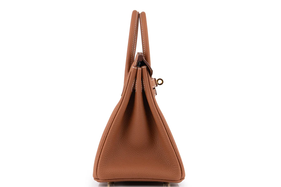 Hermès Birkin 25 Togo Gold GHW - Image 5