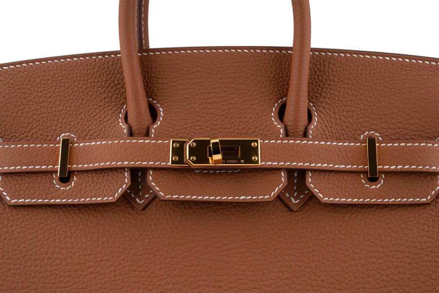 Hermès Birkin 25 Togo Gold GHW - Image 7