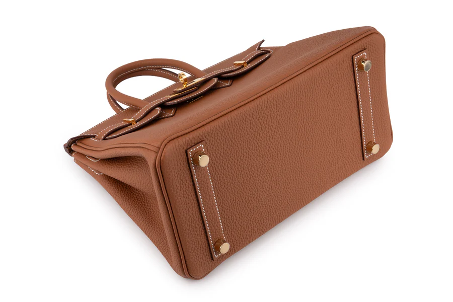 Hermès Birkin 25 Togo Gold GHW - Image 10