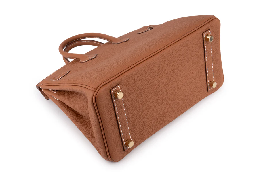 Hermès Birkin 25 Togo Gold GHW - Image 12