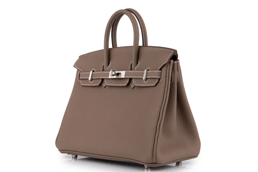 Hermès Birkin 25 Togo Etoupe PHW - Image 2