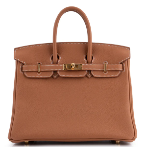 Hermès Birkin 25 Togo Gold GHW
