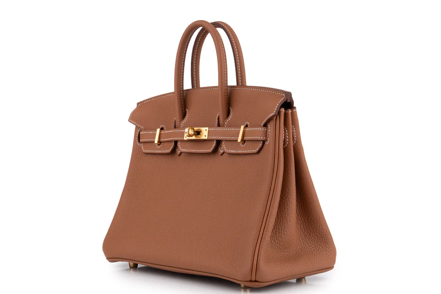 Hermès Birkin 25 Togo Gold GHW - Image 2