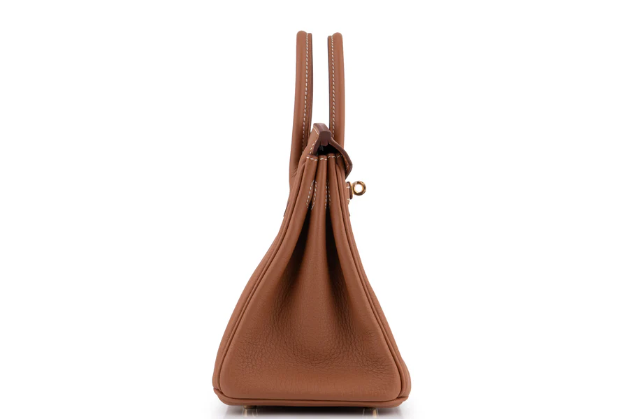 Hermès Birkin 25 Togo Gold GHW - Image 5