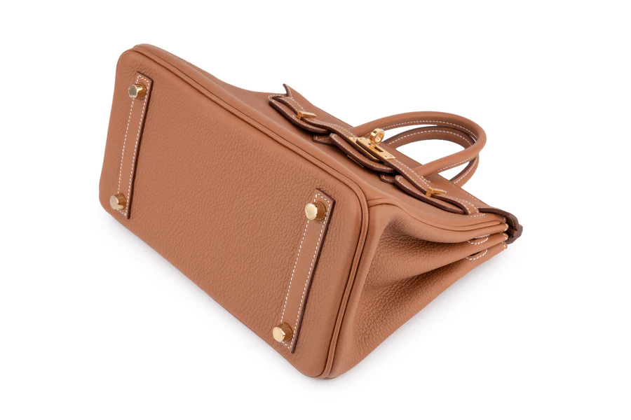 Hermès Birkin 25 Togo Gold GHW - Image 8