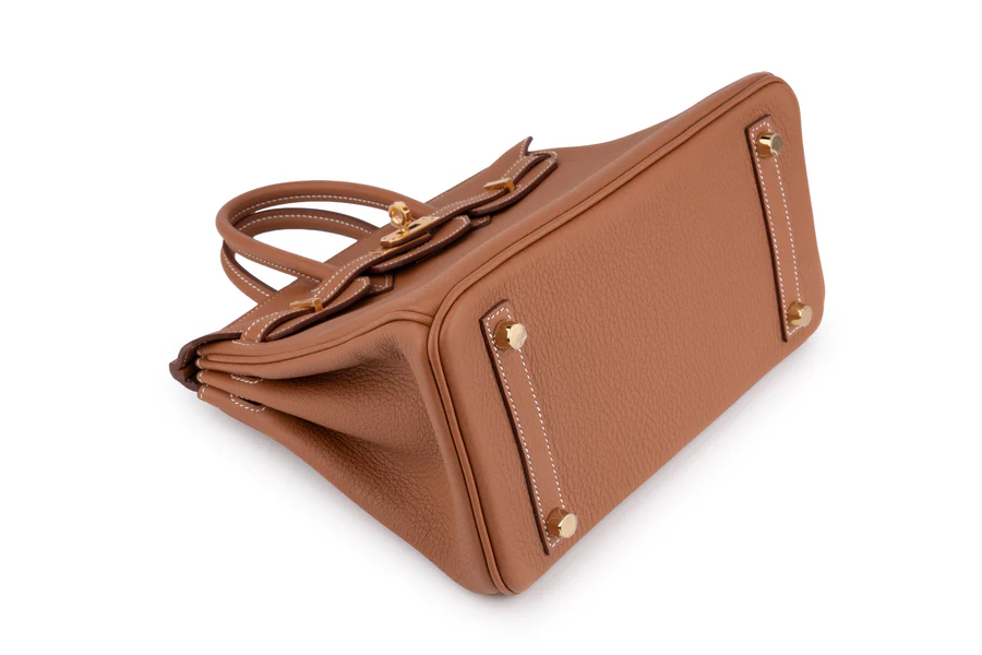 Hermès Birkin 25 Togo Gold GHW - Image 9
