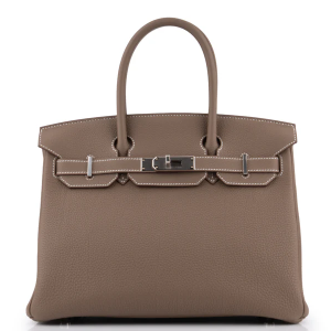 Hermès Birkin 30 Togo Etoupe PHW
