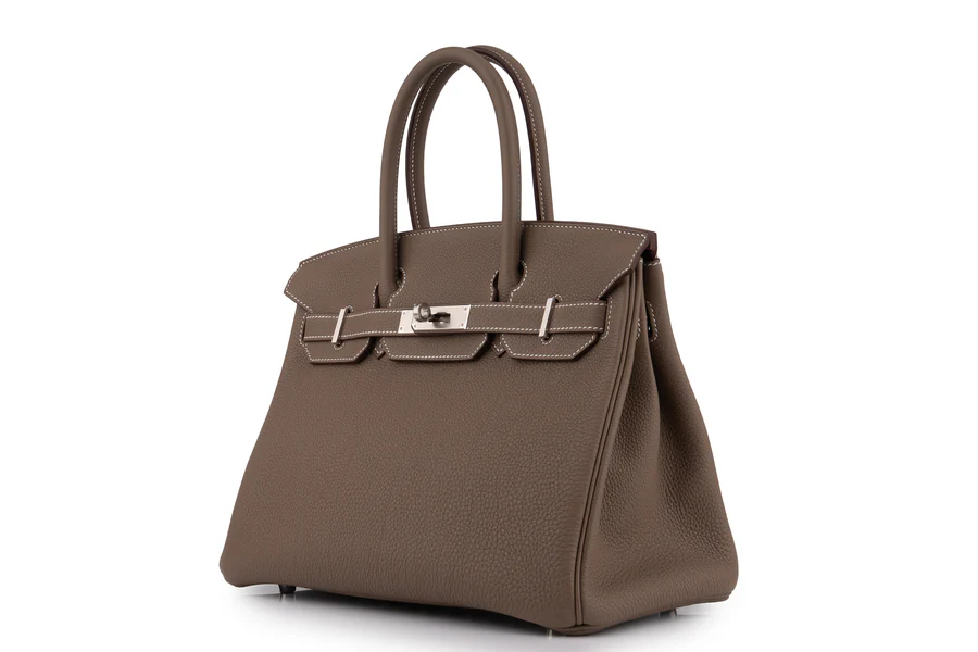 Hermès Birkin 30 Togo Etoupe PHW - Image 2
