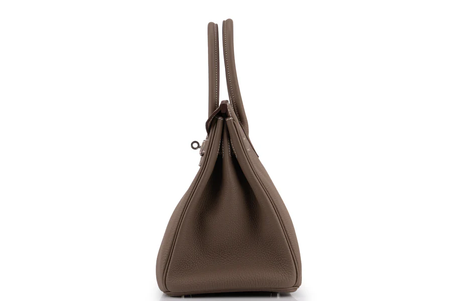 Hermès Birkin 30 Togo Etoupe PHW - Image 3