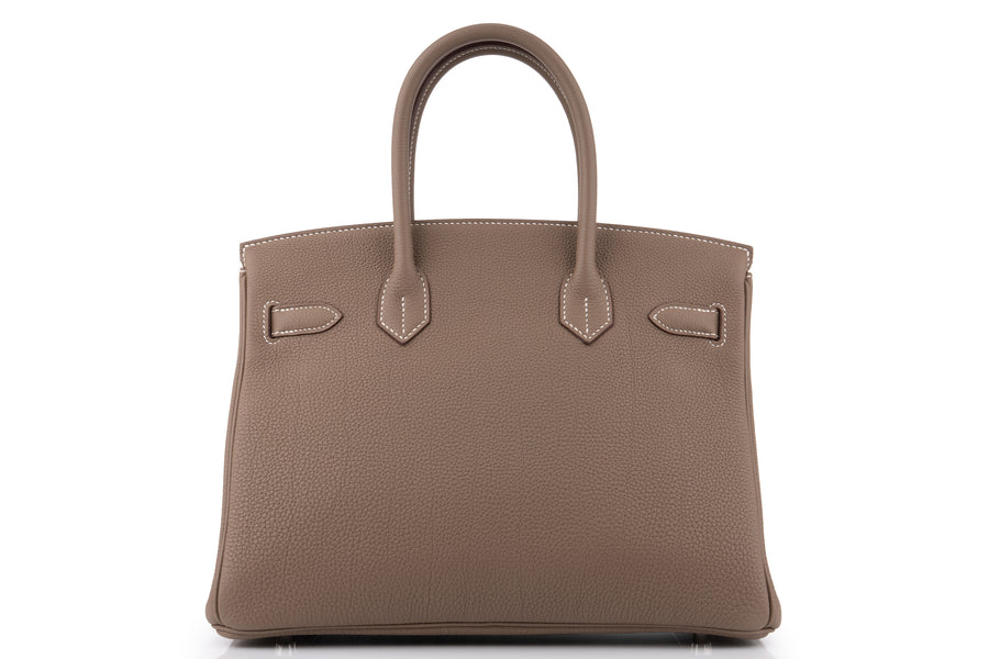 Hermès Birkin 30 Togo Etoupe PHW - Image 8
