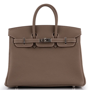 Hermès Birkin 25 Togo Etoupe PHW