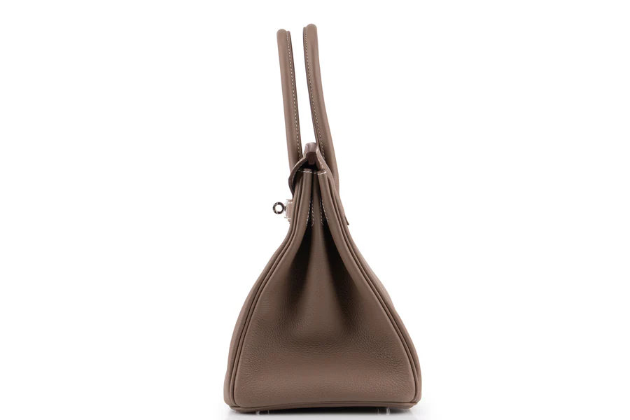 Birkin 30 Togo Etoupe PHW - Image 3